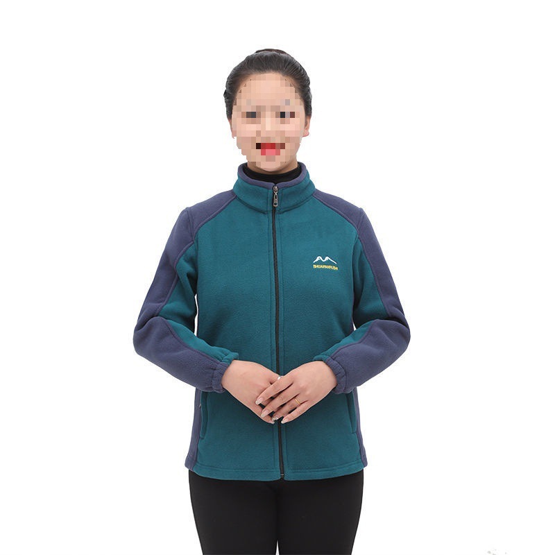 春秋新款妈妈装卫衣女上衣抓绒中老年休闲开衫摇粒绒修身拉链外套|undefined