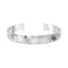 S0032 full circle iris bracelet silver