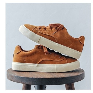 VASIBAEN men's shoes trendy 2024 spring new niche original white shoes men's versatile casual sneakers trendy