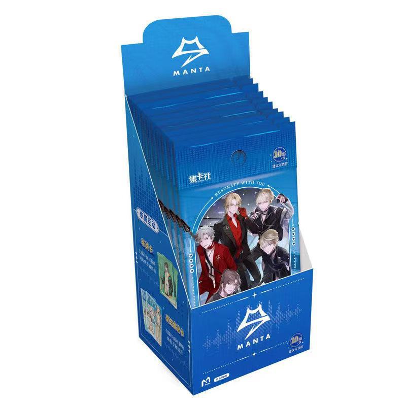 Collectible Card Set with Cat Ear FM Engraved Sound Collection Cards MANTA Card LASER - Full Box of Official Anime Merchandise