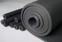 B1B2级华美神州橡塑隔热板吸音降噪橡塑发泡板空调管道阻燃保护套