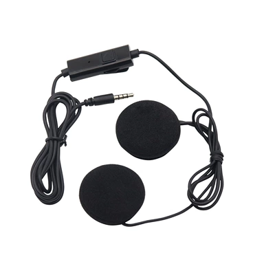 Motorcycle Helmet Inner Headset Black Rider Voice Gps Navigation Headset Takeaway Cycling Microphone