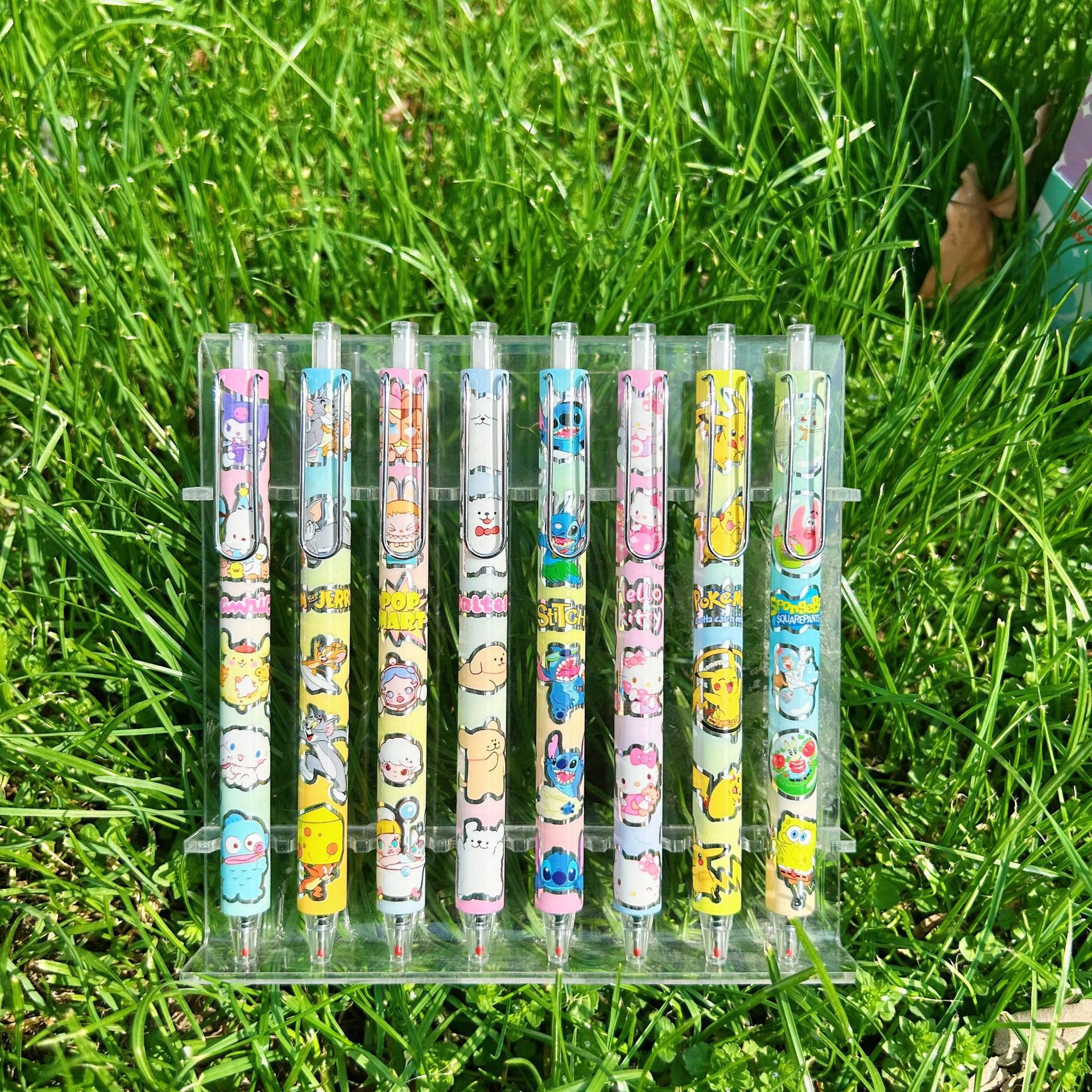 Bolígrafo de gel 1011kitty de edición limitada, de secado rápido, con diseño de dibujos animados, ideal para estudiantes, oficina, exámenes y cuadernos especiales.