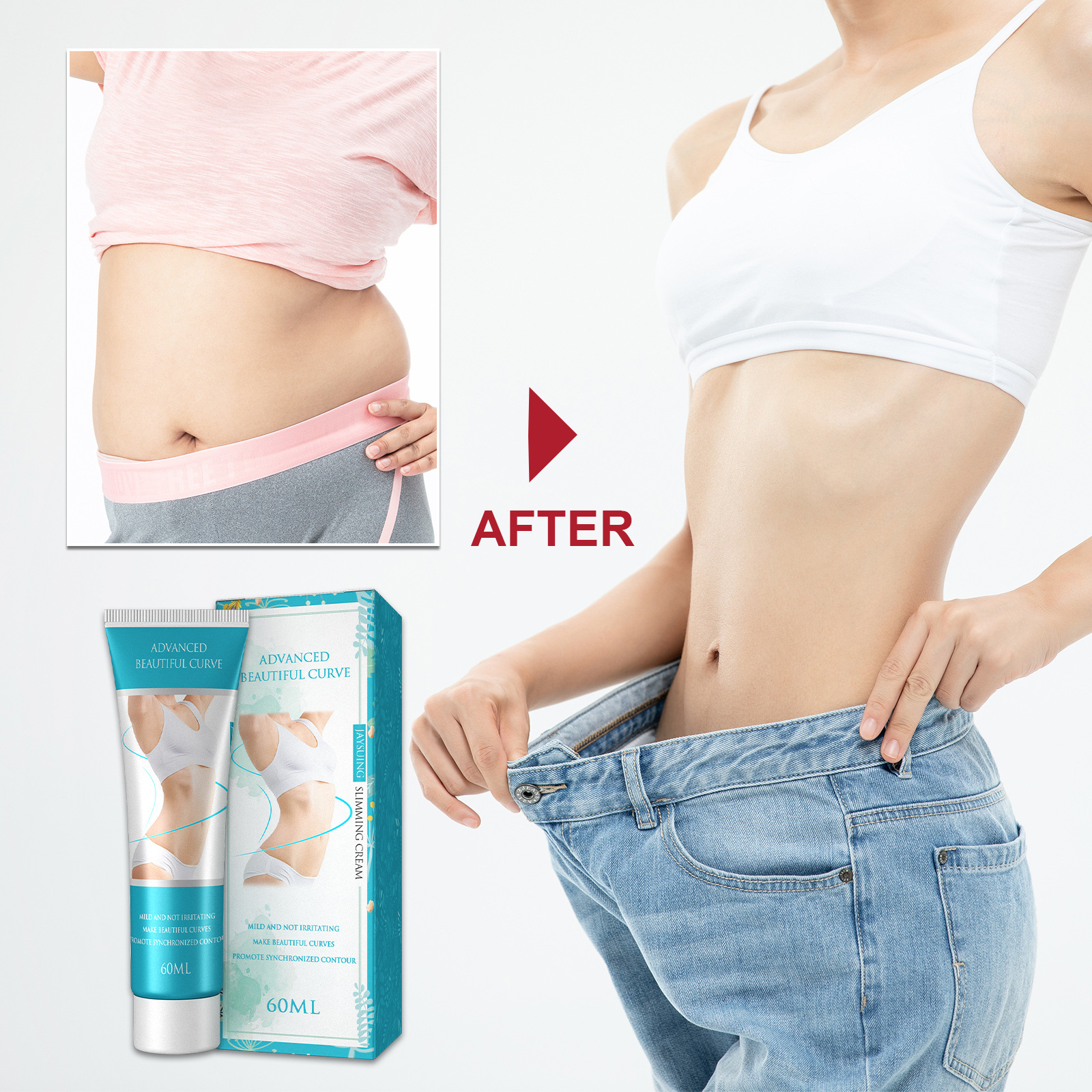 Moisturizes, Transparent, Gentle, Nourishing, and Nourishing Slimming Cream for_voghion.com