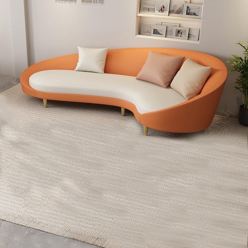 Centro comercial sala de descanso sofá tienda de ropa tecnología de cuero invitados negociación salón de belleza sofá gato raspar la piel sofá mesa de té