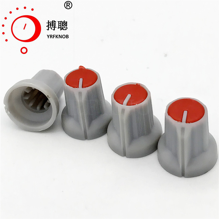 YRFKNOB�ܽ���ť15*15˫ɫ���׺�׺����ϵ�λ���붨ʱ��������ť