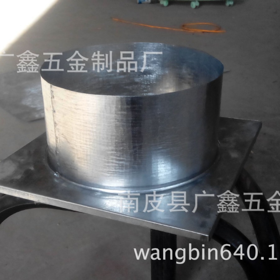 白铁皮卷圆压筋 翻边机 圆钣金件 卷圆加工