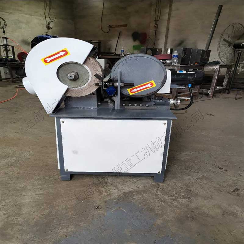 小型钢管抛光机 汽车辆配件外圆磨光设备 金属管材去氧化皮机