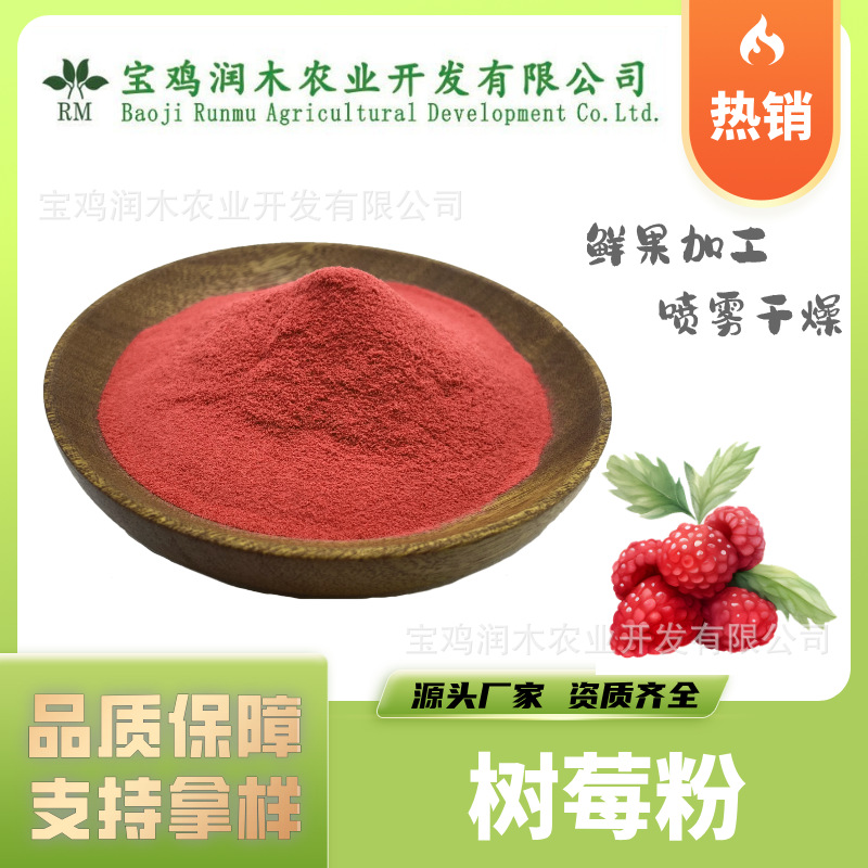 覆盆子粉树莓粉 食品级原料 速溶果汁粉 固体饮料原料水溶性