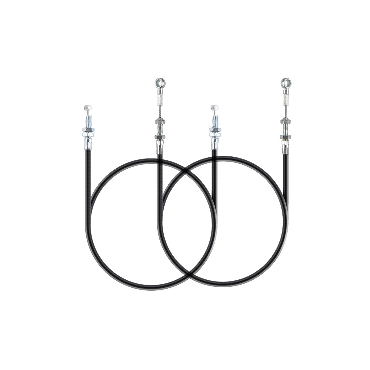 Suministro directo de fábrica de cables de freno de acero inoxidable galvanizado con revestimiento plástico para automóviles, cables de freno para bicicletas de montaña, cables de tracción para motocicletas y carretillas.