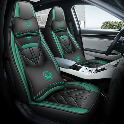 Leather, Universal Car Seat Cushion for All, Four Seasons Pad
