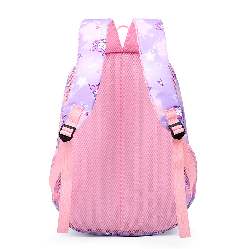 Cartoon transfronterizo mayorista de tres piezas paquetes de bolsas escolares de estudiantes de secundaria primaria y secundaria mochila con billetera