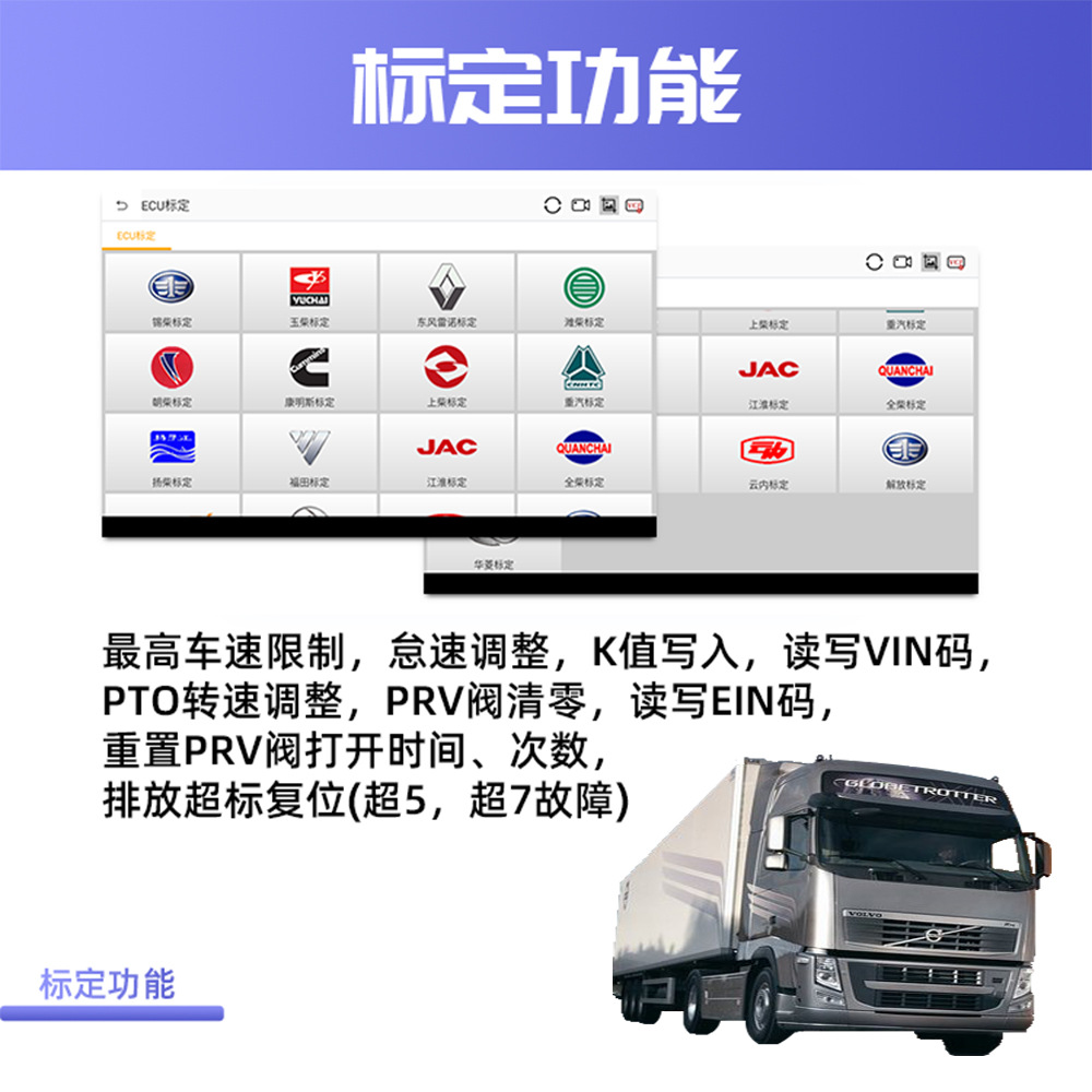 Hanzhi Nd568 Diesel Heavy-Duty Truck and Light Truck Computer Version X431 Fault Diagnosis and Detection Instrument Updates Full Vehicle Testing