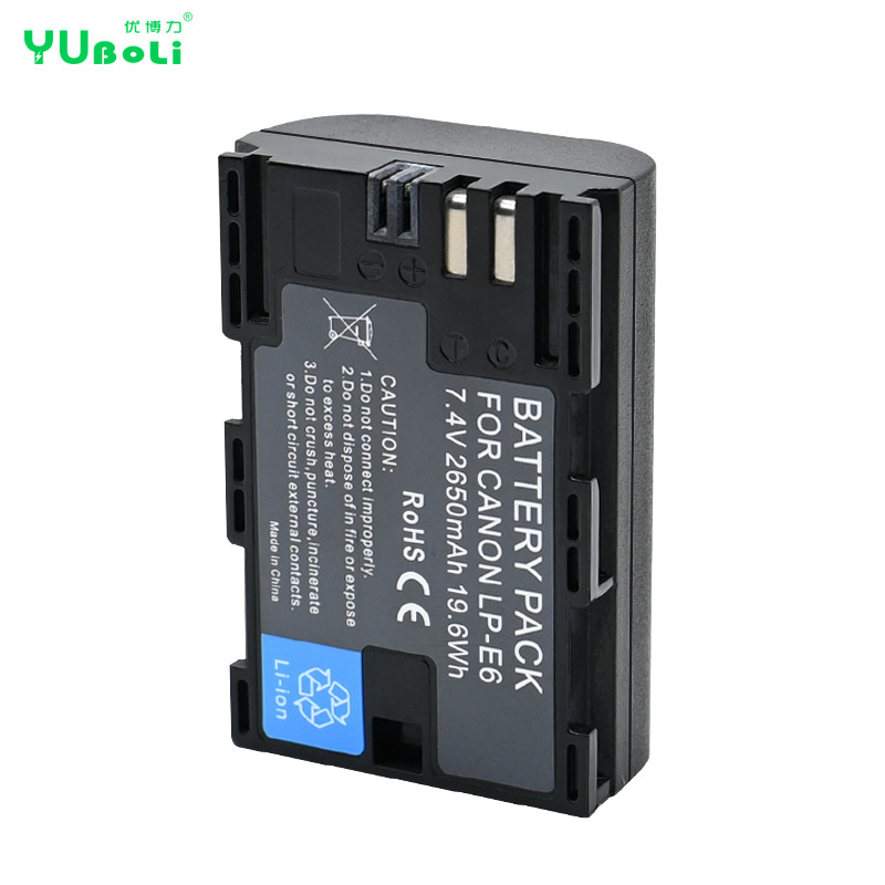 Aplicable a Canon LP-E6 lp-e6 cámara digital batería 5D4 60D 5D2 80D 5D2 R56D5D3