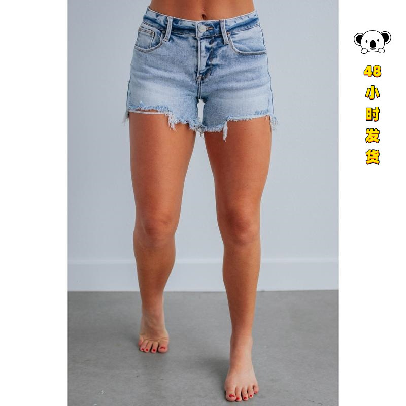 T 82382 Distressed Denim Shorts T 82382 Distressed Denim Shorts