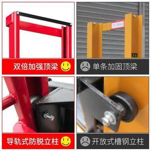 Forklift Manual Hydraulic Loading and Unloading Truck Lift Stacker Hand Push Truck Forklift 3 Tons 2 Forklifts