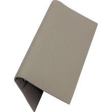 跨境手工男真皮长款超薄竖款钱包复古头层牛皮小众极简钱夹定制款