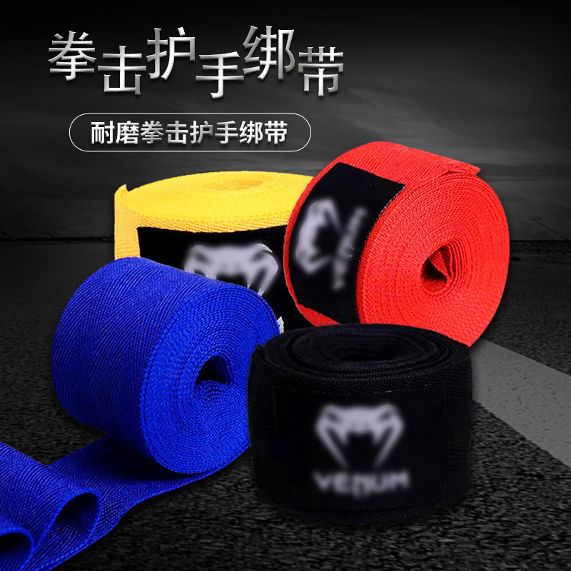 Taekwondo Boxing Muay Thai Sanda Bandage 3.5m Sports Sweat-Absorbent Hand Wraps Hand Wraps Hand Protection Gloves Elastic