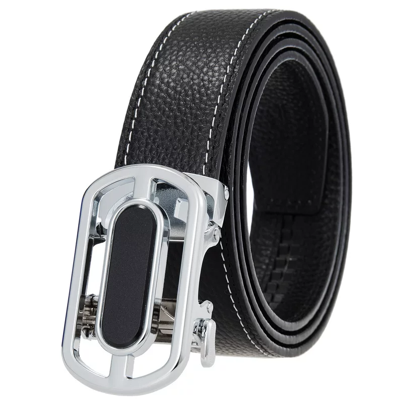 Fashionable leather durable double-sided belt, cowhide