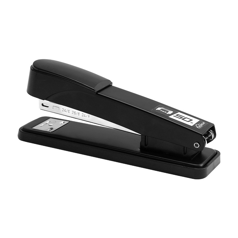 Grapadora de oficina gran ahorro de mano de obra fijación de 25 / 50 páginas grapadora engrosada para suministros de oficina grapadora doméstica