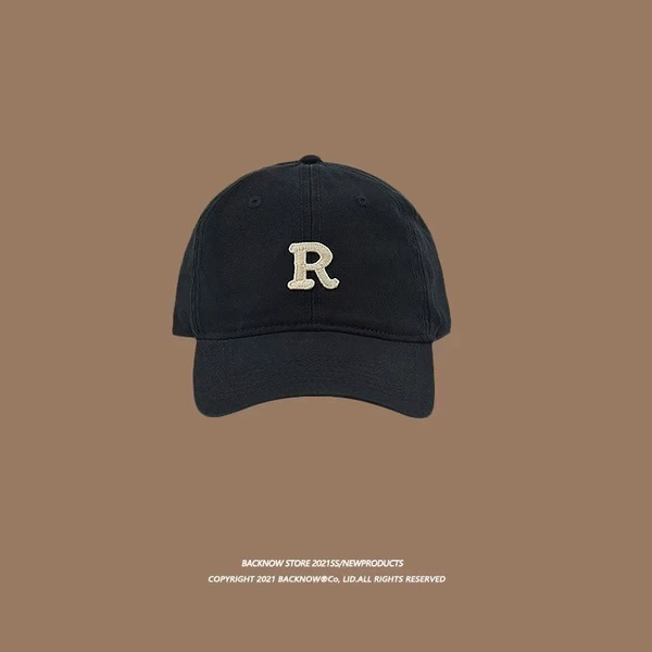 Black baseball cap