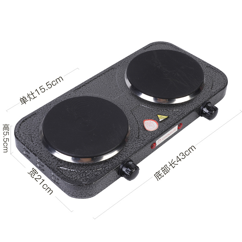 Nuevo 220v exportación transfronteriza de Mosquitos de Oriente Medio Rusia cocina horno eléctrico de doble placa de doble cabeza horno eléctrico w