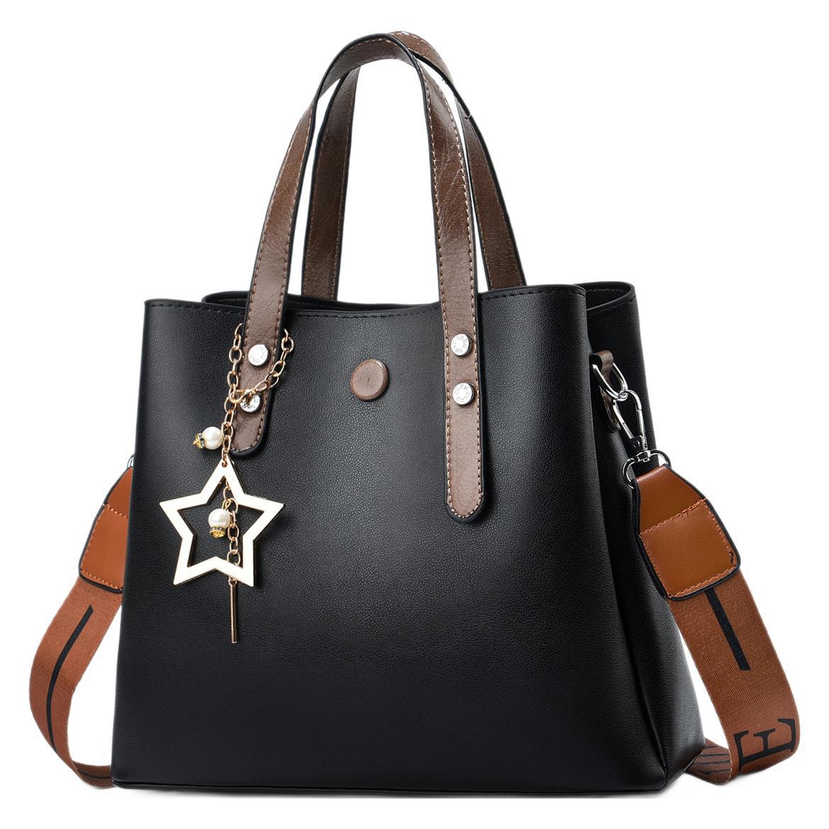 Bolso bolso de mano bolso de cubo de gran capacidad simple Taizhou bolso de mujer bolso de mensajero de hombro bolso grande de comercio exterior bags
