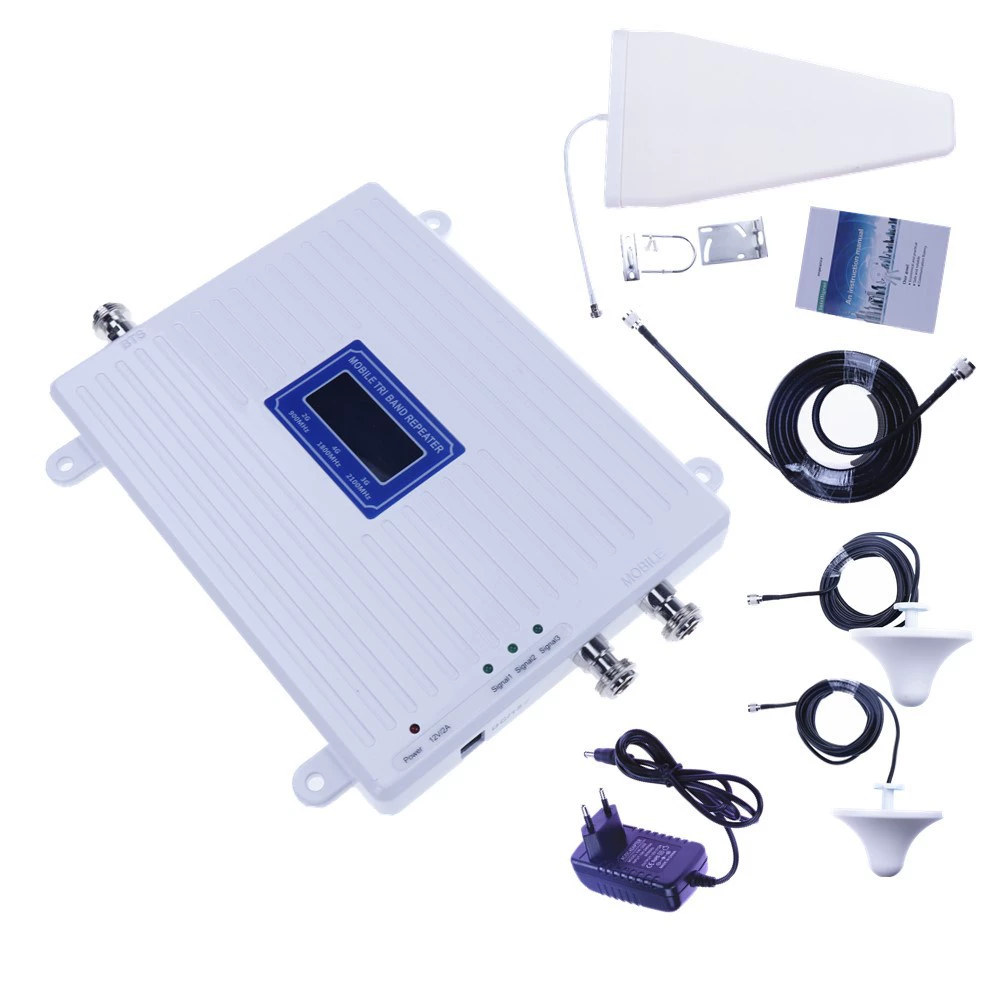 Double head 234G three -frequency cross -border hotlines 65db mobile phone signal amplification enhanced relay wholesale