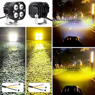 4X4 four-leaf clover motorcycle led Motorcycle headlights, headlights