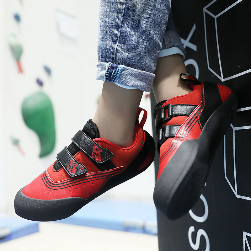Climbing shoes for adults, men and women, bouldering shoes, training school, Velcro, beginner indoor training shoes, sports, non-slip, speed