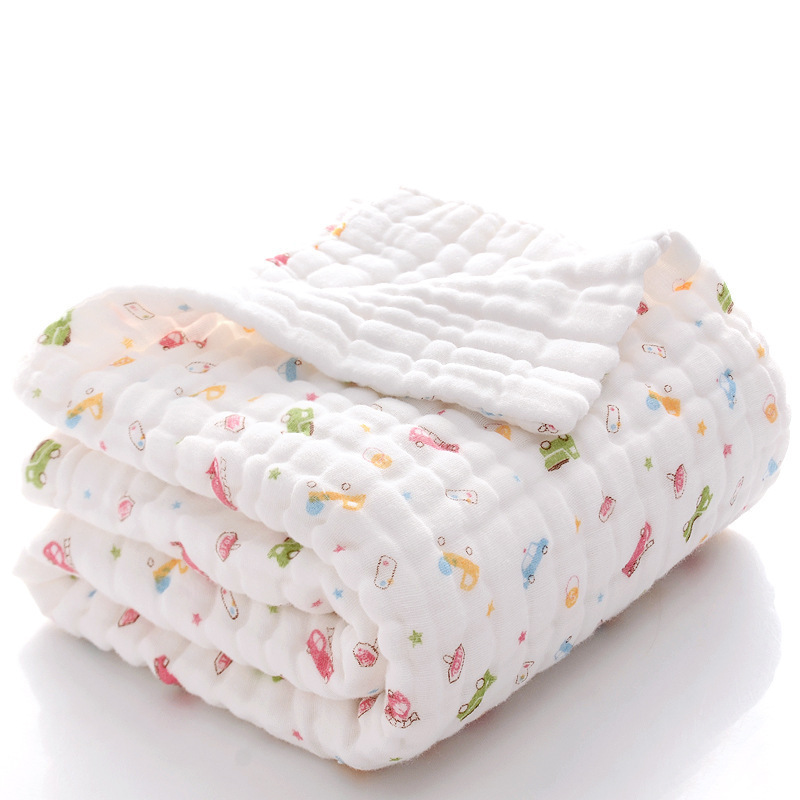 卸売りの新しい12層ガーゼバスタオル綿の厚い毛布40本の綿糸の乳幼児タオルが代理された|undefined