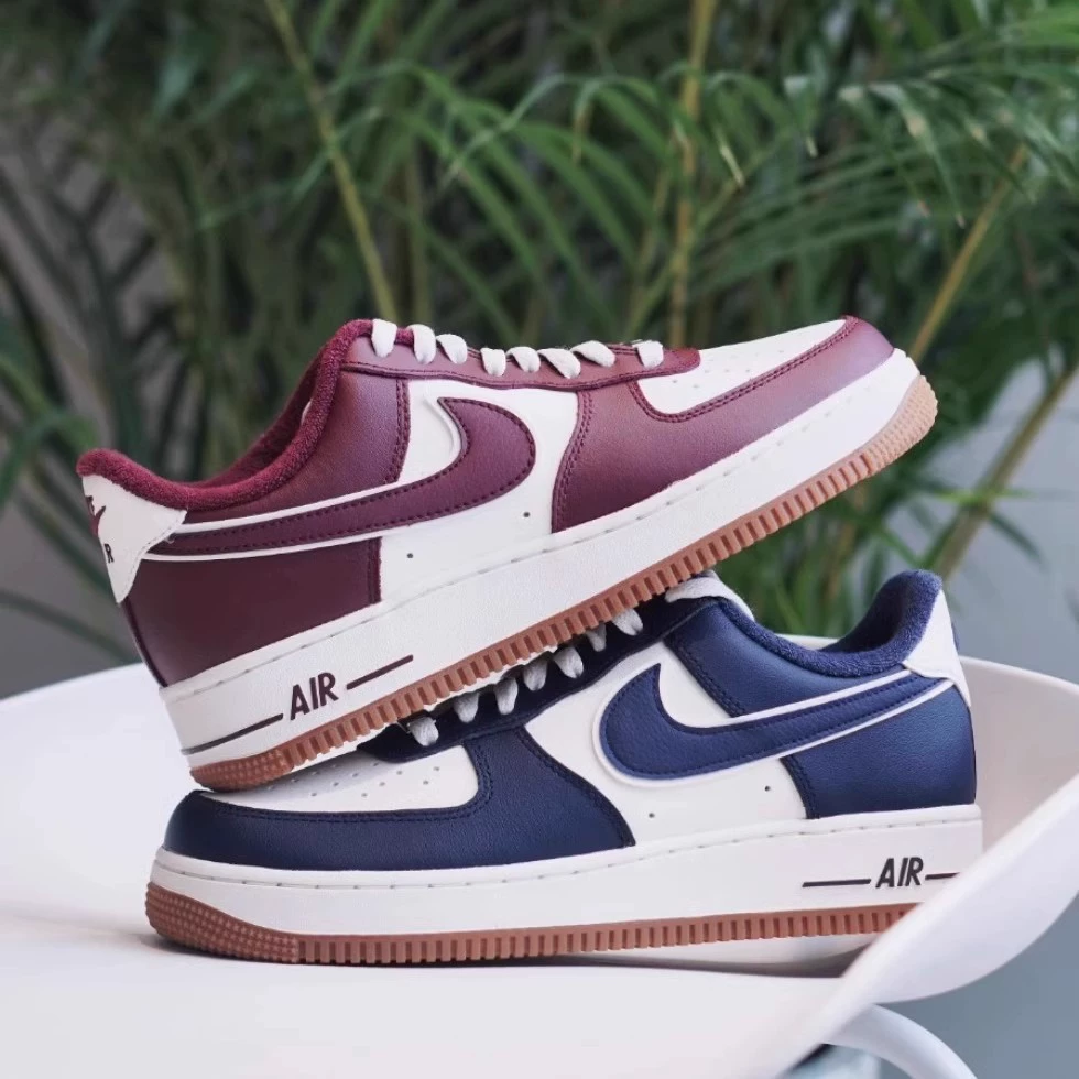Мужская и женская обувь Force 1 Air Force One AF1 белые и синие повседневные кроссовки с низким верхом, пара спортивной обуви, универсальная зимняя обувь