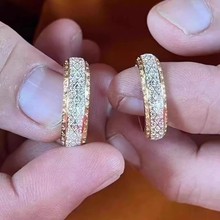 泰国龙婆培龙婆恩迪百万富翁戒指镀金情侣款男女开口戒