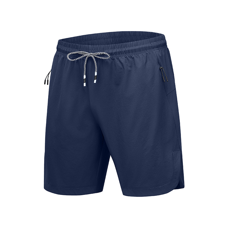 2025 verano transfronterizo nuevo estilo pantalones de seda de hielo real pantalones casuales verano hombre secado rápido transpirable en vivo pantalones cortos de seda de hielo deportes