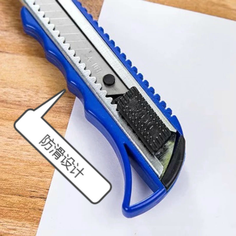 Arte cuchillo grande papel pintado cuchillo metal espesado película papel pintado cuchillo hecho a mano papel corte herramienta cuchillo partido expreso