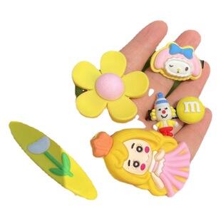 Children's Bow Hairpin Headwear Girls' Flower Hairpin 2022 New Baby Hairband Hair Accessories