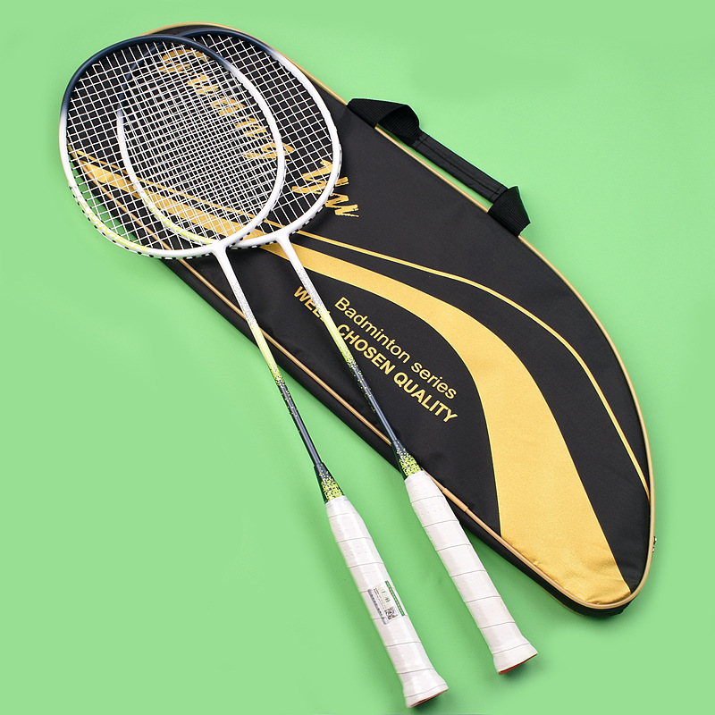Badminton Schläger Set Für Erwachsene Freizeit Schläger Leicht_voghion.com
