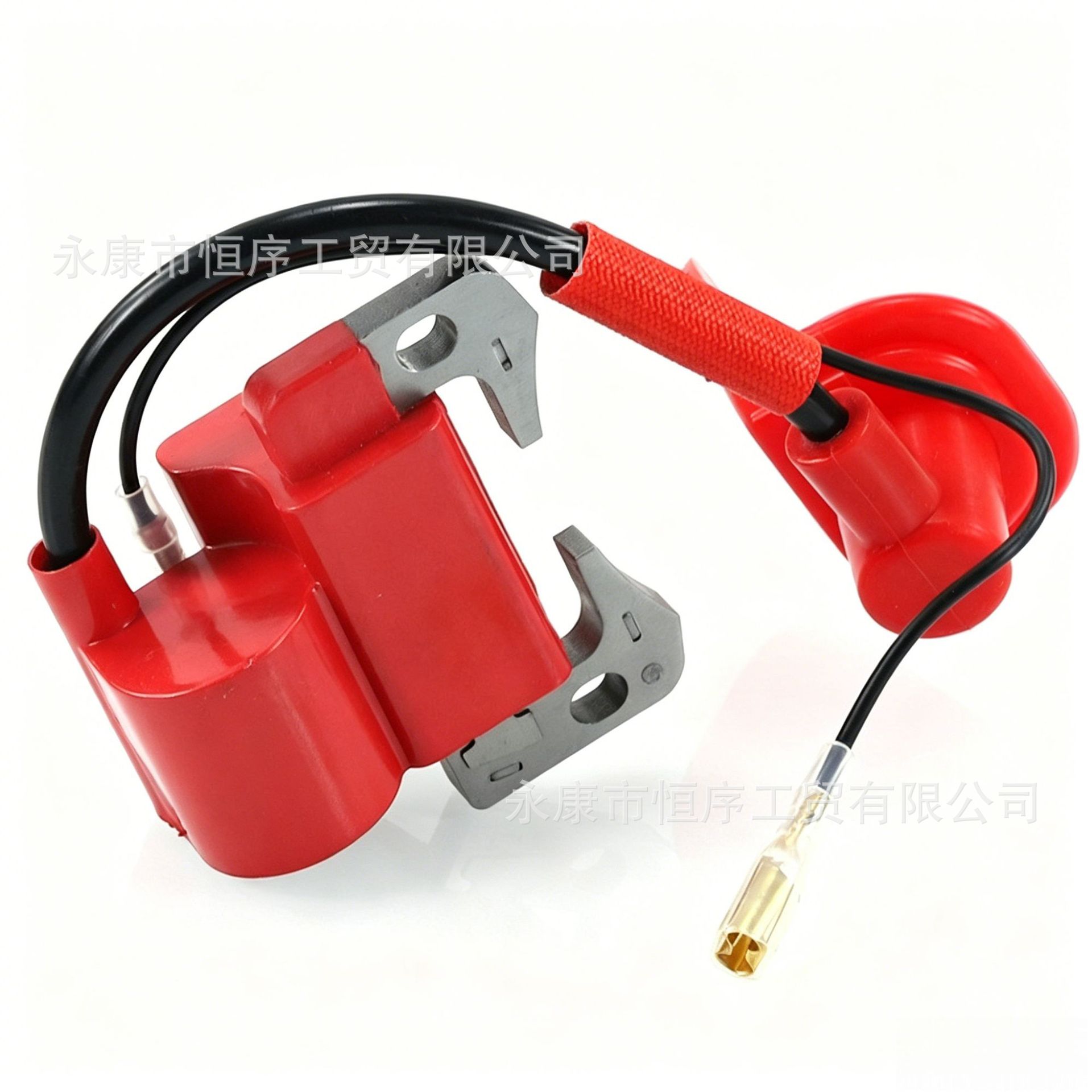 Mini Motorcycle Accessories Two-Stroke 47/49Cc Sports Car Off-Road Four-Wheel 40-6 Red High-Voltage Ignition Coil