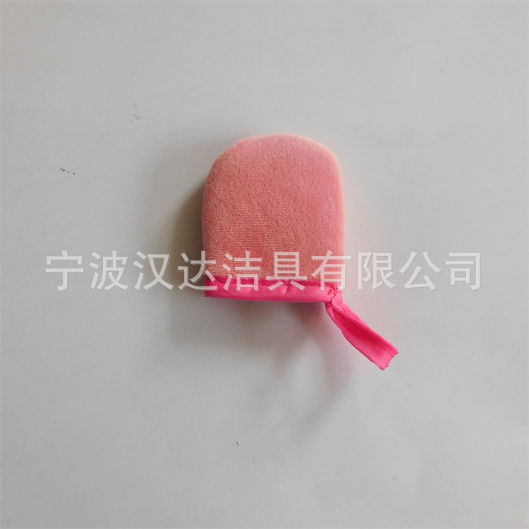 Rosa más correa de la manga del dedo