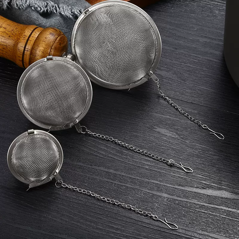 批发创意不锈钢调味球不锈钢厨具调料球留味去渣味宝厨房小工具