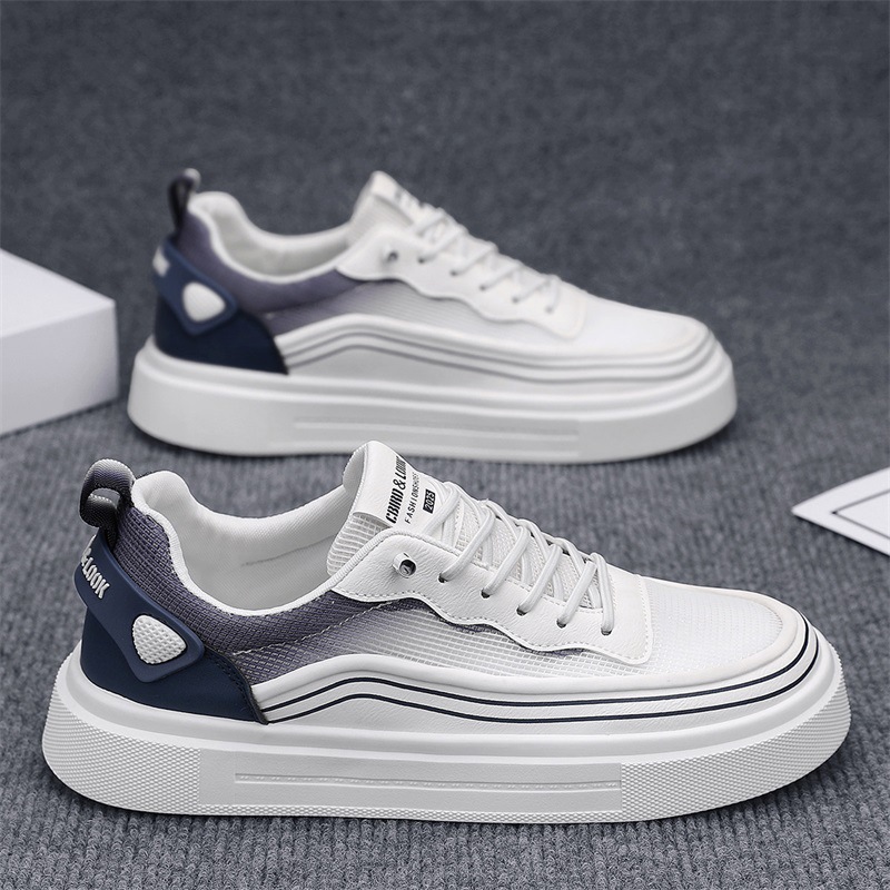 Zapatos de hombre de primavera y verano 2025 nuevo estilo simple tendencia de moda diaria cuatro estaciones todo-fósforo casual y cómodo zapatillas de deporte para hombre