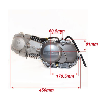 Lifan 125Cc Engine with Pure Engine assembly