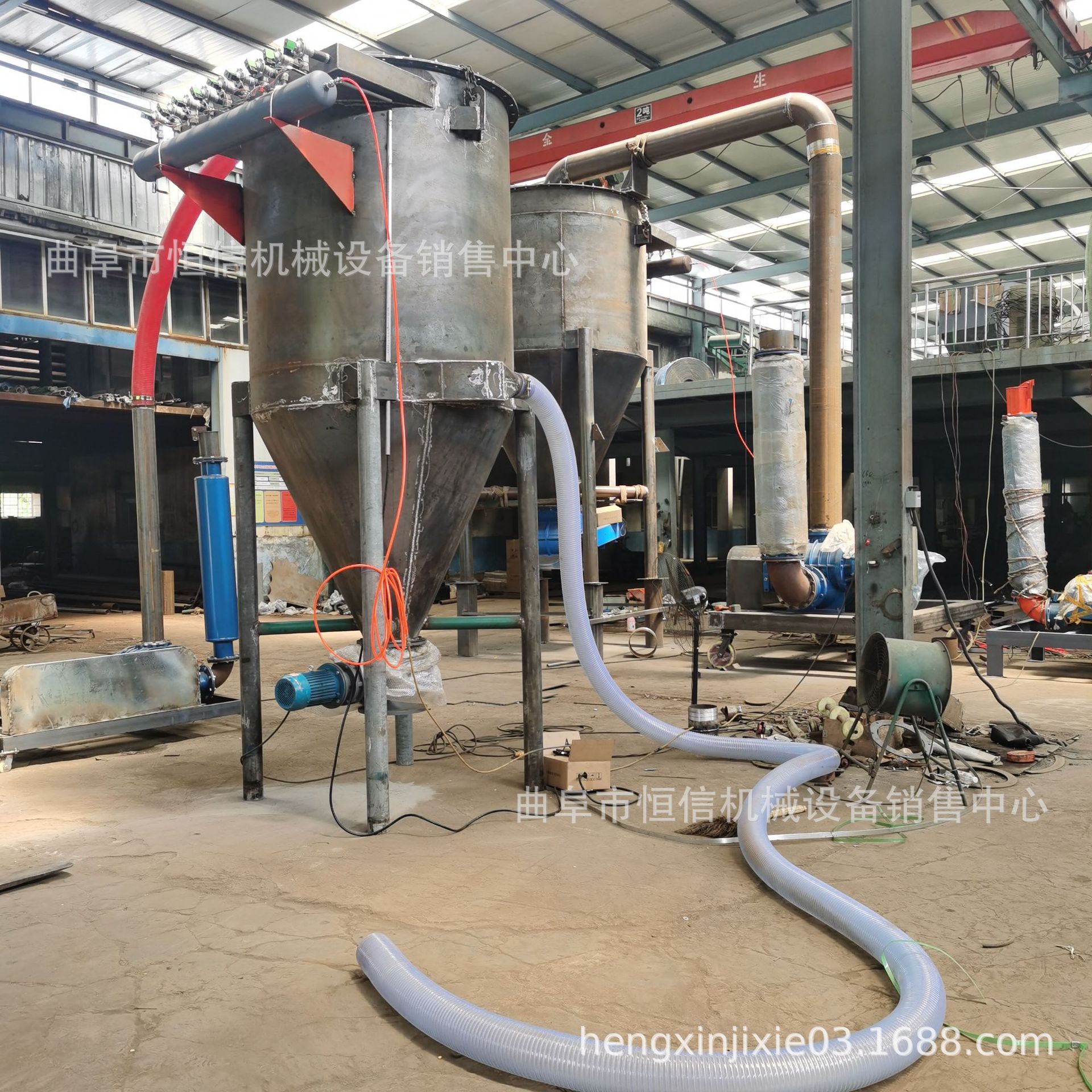 粉料中转气力吸灰机 硅灰粉气力吸灰机zcjb 风送无尘气力吸灰机