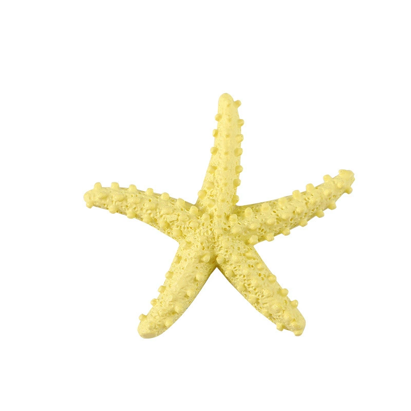 Micro -landscape decoration Mediterranean -style resin striped starfish micro -landscape ornaments Creative resin