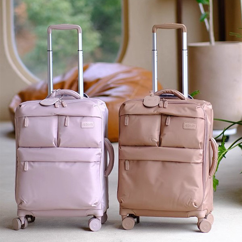 AIRWAY Large Capacity Suitcase Fashion Universal Wheel Tie Rod Luggage 20-inch Cabin Box Salute Box