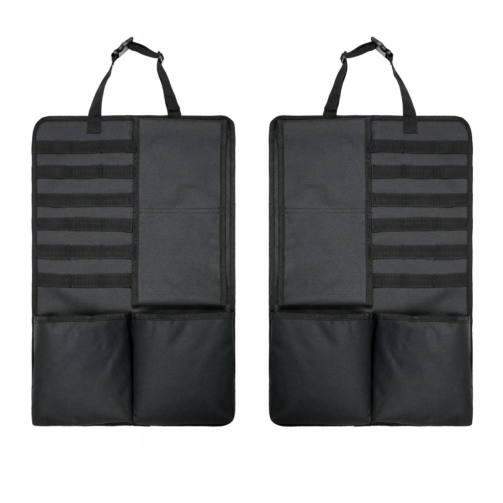 跨境亞馬遜MOlle車載戰術掛袋汽車前座靠背掛袋Gun Rack Holder