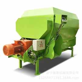 养殖场混料搅拌机 自动称重粉碎搅拌机价格 TMR饲料搅拌机图片