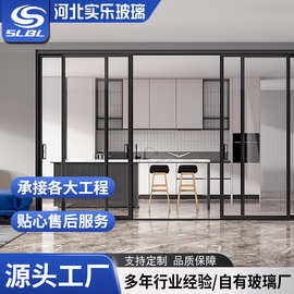 工厂直供断桥铝门窗专用钢化玻璃中空夹胶玻璃落地窗用中空玻璃