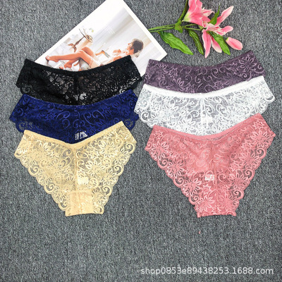 goods in stock fashion Underwear Triangle new pattern Lace Underwear lady sexy sexy ventilation wholesale Underwear Manufactor