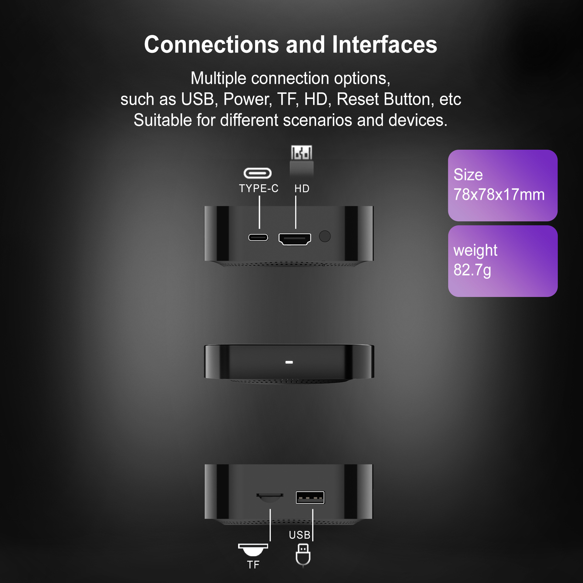 Transfronterizos 4K red decodificador 5G dual-band WiFi6 HD suave caja de televisión soporta la pantalla de voz Bluetooth
